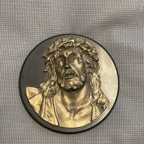 Crown of Thorns Jesus Wall Plaque - Crucified Christ - Picture 3 of 5